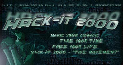 Logo Ufficiale dell'HACKIT 2000